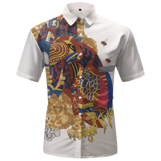 Wu-Tang Clan Tiger Style Hollow Man Chinese Robe Hawaiian Shirt
