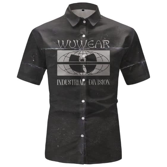 Wu-Wear Industrial Division Wu-Tang Clan Grunge Art Hawaiian Shirt