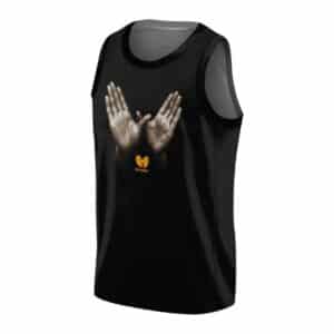 American Rap Group Wu-Tang Clan Hand Logo Basketball Shirt