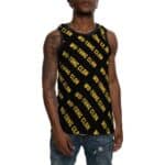 Hip-Hop Group Wu-Tang Clan Name Pattern Black NBA Jersey