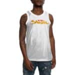 Wu-Tang Shaolin Minimalist Logo Art White NBA Jersey