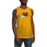 Wu-Tang 36 Shaolin Globe Minimalist Logo Yellow Basketball Shirt