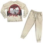 Wu-Tang Chamber Music Monks Silhouette Art Pajamas