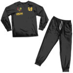 Wu-Tang Clan CREAM Killer Bees Logo Black Pajamas Set