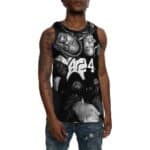 Wu-Tang Clan Crew Members Monochrome Photo Art NBA Jersey
