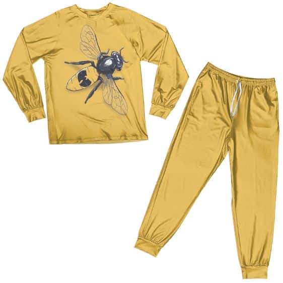 Wu-Tang Clan Killer Bee Logo Dope Yellow Pajamas