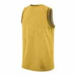 Wu-Tang Clan Killer Bee Simple Logo Art Yellow Basketball Shirt