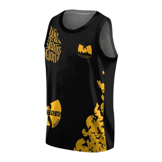 Wu-Tang Clan Killer Bees Icons Artwork Black Basketball Jersey