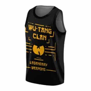 Wu-Tang Clan Legendary Weapons Typography Art NBA Jersey