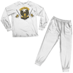 Wu-Tang Clan Method Man Killer Bees Cartoon Art White Pajamas Set