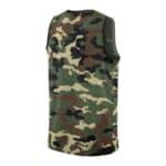 Wu-Tang Clan Minimalist Logo Camouflage Pattern Basketball Jersey