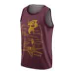 Wu-Tang Clan Samurai Dragon Line Art Badass Bball Jersey