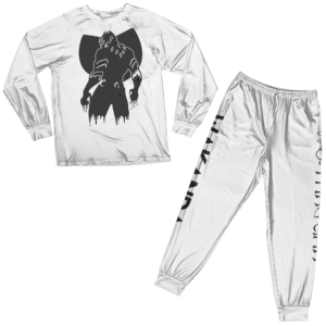 Wu-Tang Clan X Black Panther Artwork Cool Pajamas Set