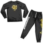 Wu-Tang Clan X Fortnite Stereo Logo Black Pajamas
