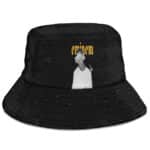 American Rapper Eminem Butterfly Monochrome Art Fisherman Hat