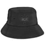 Awesome Snoop Dogg Braids Typography Logo Art Black Bucket Hat