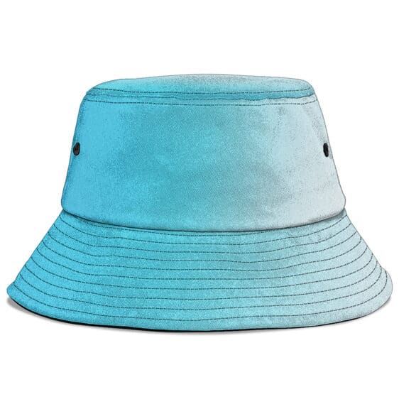 Cool Marshall Mathers Eminem Logo Art Summer Blue Bucket Hat