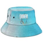 Cool Marshall Mathers Eminem Logo Art Summer Blue Bucket Hat