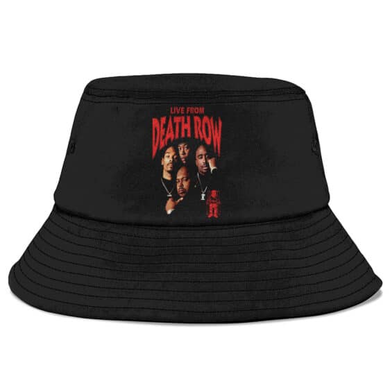 Death Row Classic Photo Snoop Dogg & Rap Icons Bucket Hat