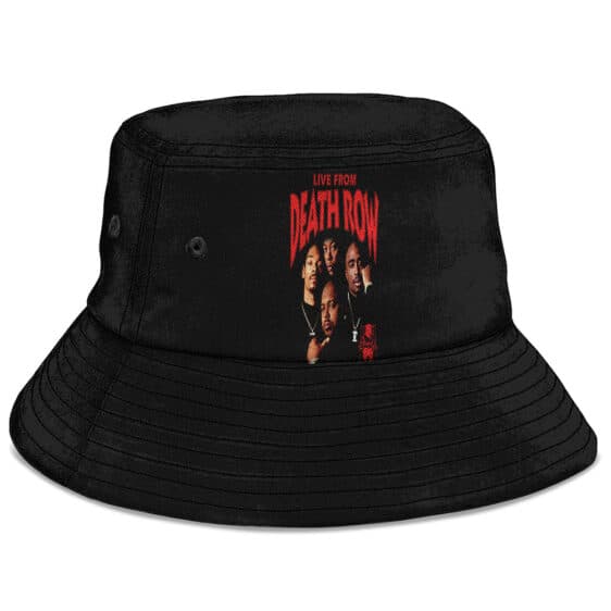 Death Row Classic Photo Snoop Dogg & Rap Icons Bucket Hat