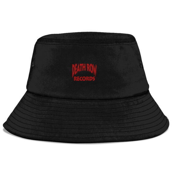 Death Row Records Angry Dog Logo Badass Snoop Dogg Bucket Hat