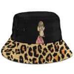 Death Row Records Stoner Ape Leopard Pattern Art Bucket Hat