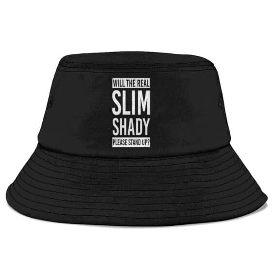 Dope Eminem Will The Real Slim Shady Please Stand Up Bucket Hat