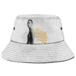 Eminem Quote Can't Sit Back & Wallow Tattoo Art Bucket Hat
