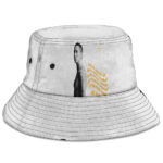 Eminem Quote Can't Sit Back & Wallow Tattoo Art Bucket Hat