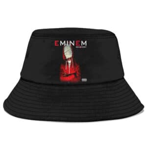 Eminem Recovery Masked Man Wearing Hoodie Bucket Hat