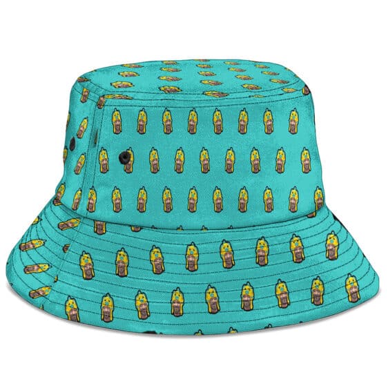Funny Snoop Dogg Fish Hat Head Pattern Fisherman Hat