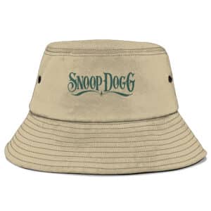 Hip-Hop Rapper Snoop Dogg Minimalist Name Art Bucket Hat