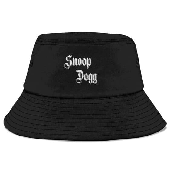 Hip-hop Rapper Snoop Dogg Simple Name Typography Art Fisherman Hat