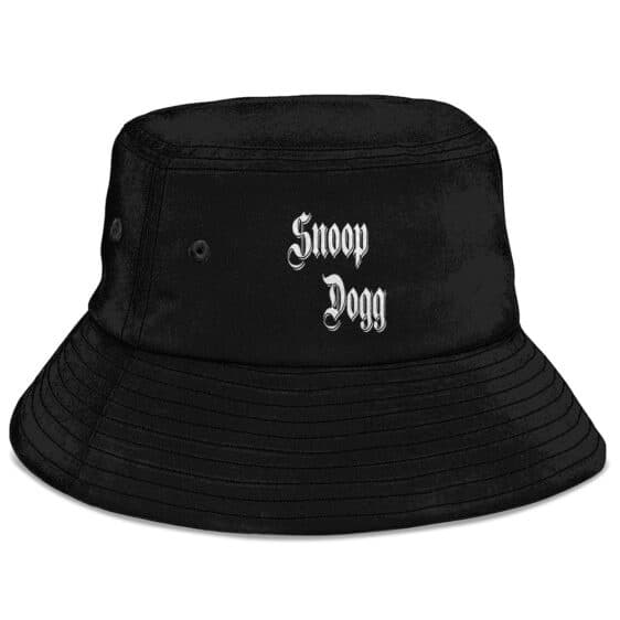 Hip-hop Rapper Snoop Dogg Simple Name Typography Art Fisherman Hat