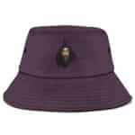 Rap Icon Snoop Dogg Face Logo Art Purple Bucket Hat