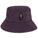 Rap Icon Snoop Dogg Face Logo Art Purple Bucket Hat