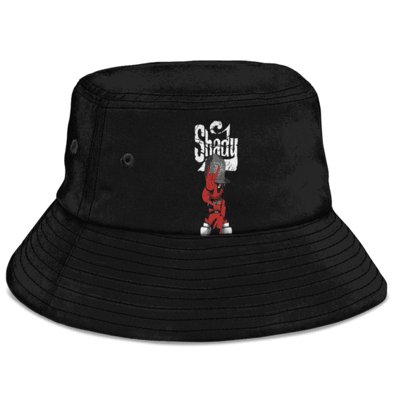 Slim Shady X Deadpool Punk Cartoon Art Dope Bucket Hat