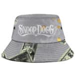 Snoop Dogg Dollar Money Smoke Artwork Gray Bucket Hat