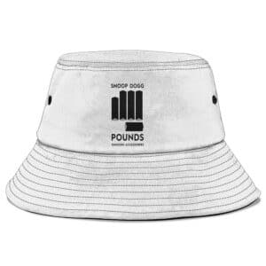 Snoop Dogg Pound Logo Art White Fisherman Hat