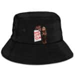 Snoop Loves You Cartoon Logo Art Black Fisherman Hat