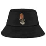 Stoner Snoop Dogg Smoking Cartoon Art Dope Black Bucket Hat