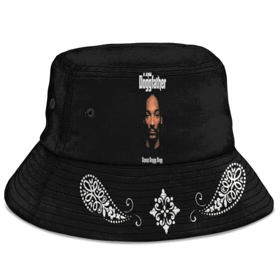 Tha Doggfather Snoop Dogg Classic Photo Paisley Art Fisherman Hat