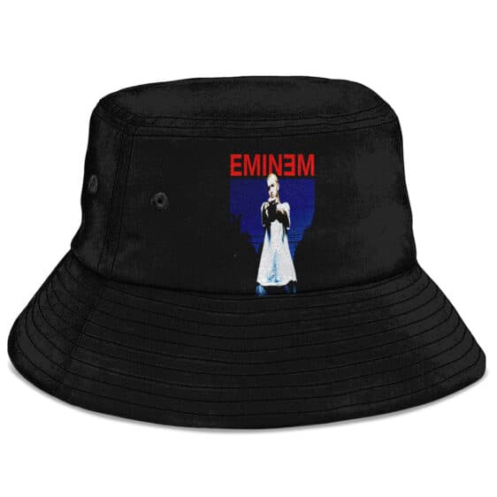 American Rapper Eminem Slim Shady Classic Photo Art Bucket Hat