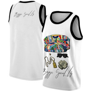 Biggie Smalls Iconic Bling Attire Art Dope Basketball Jersey