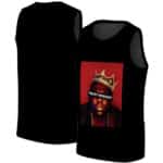 Crowned Biggie Portrait Trust Nobody Black Basketball Jersey