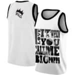 I Love It When You Call Me Big Poppa White Basketball Jersey