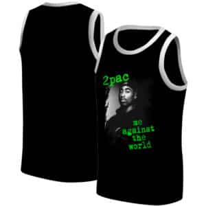 Me Against The World Tupac Makaveli Dope Basketball Jersey