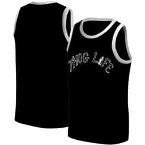 Thug Life 2Pac Bullet Name Minimalist Logo Basketball Jersey